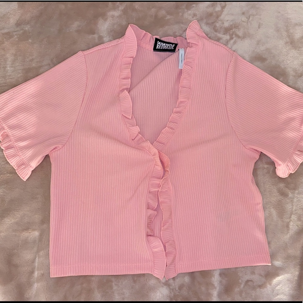 ASOS pink top